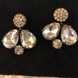 J. Crew jewelry cluster earrings